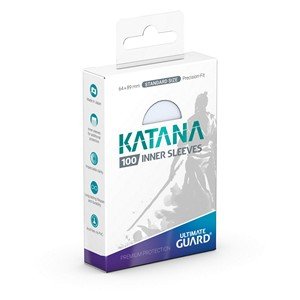 Ultimate Guard Katana Inner Sleeves Standard Size Transparent (100)