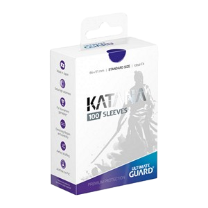 Ultimate Guard Katana Sleeves Standard Size Blue (100)